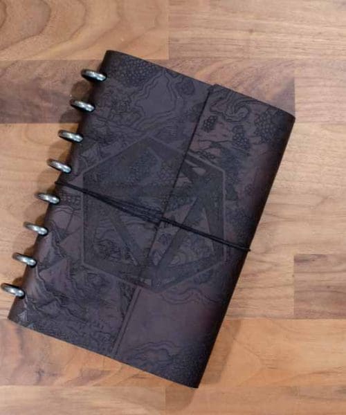 Campaign Diary w/ Leather Cloak