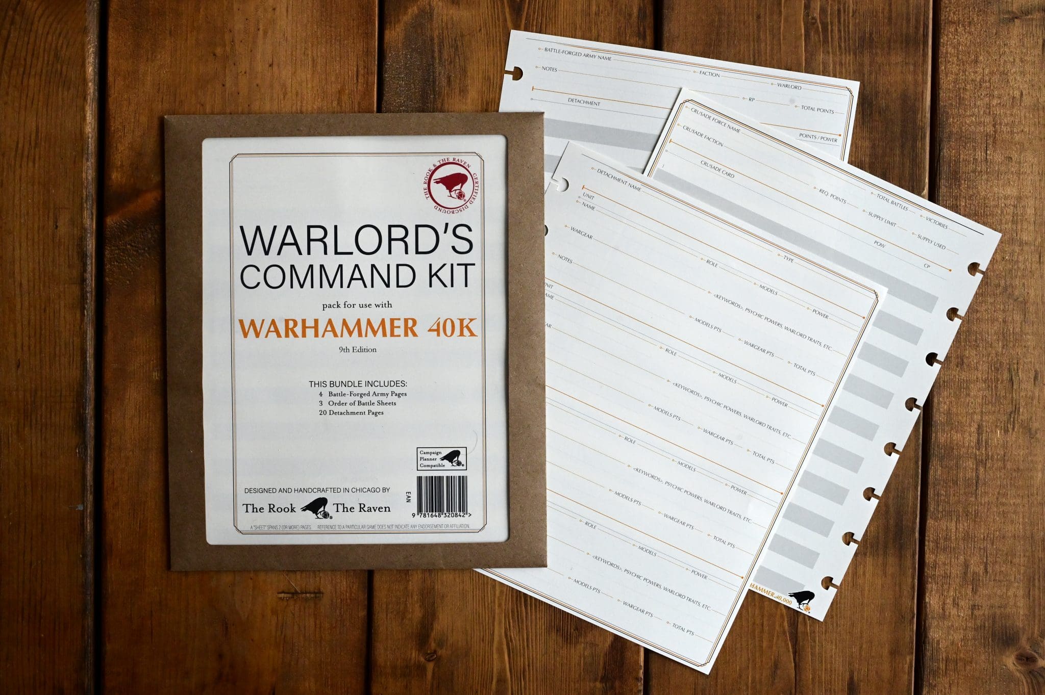 Vintage Warlord's Command Kit for use with Warhammer 40k