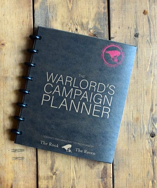Vintage Warlord's Campaign Planner for 40k