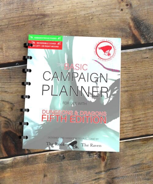 Basic Campaign Planner - D&D 5e