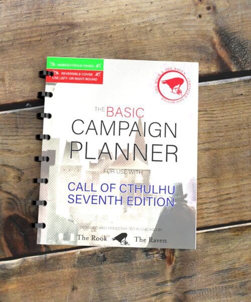 Vintage Basic Campaign Planner - Call of Cthulhu 7e