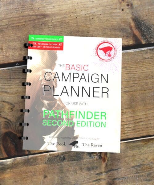 Vintage Basic Campaign Planner - Pathfinder 2nd Edition