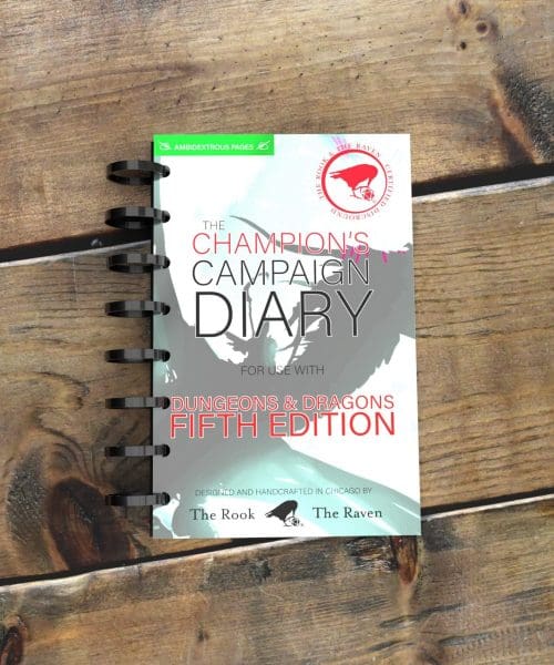 Champion's Campaign Diary - D&D 5e