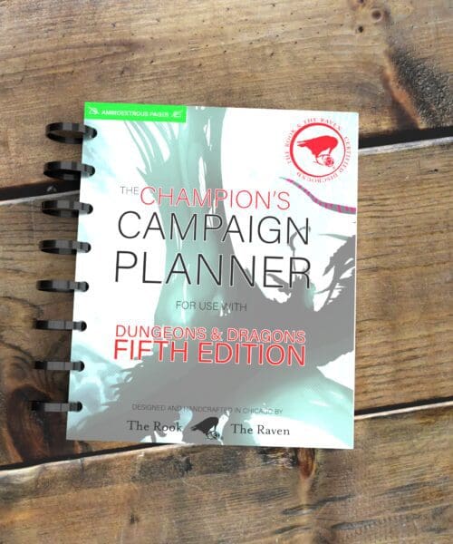 Champion's Campaign Planner - D&D 5e