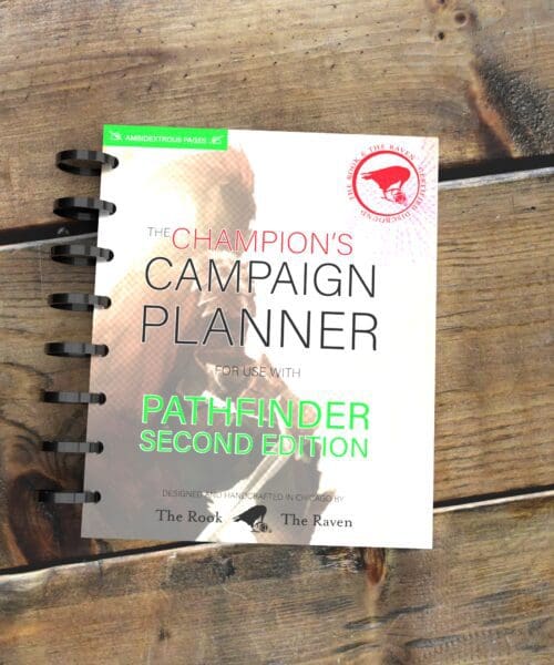 Champion's Campaign Planner - Pathfinder 2nd Edition