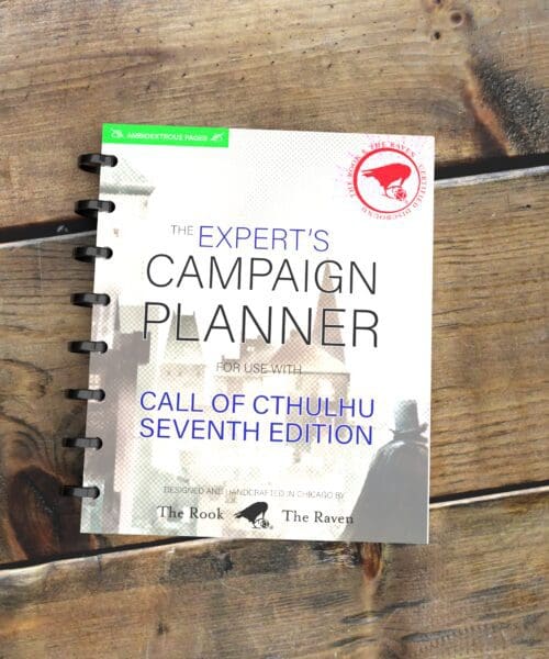 Vintage Expert's Campaign Planner - Call of Cthulhu 7e
