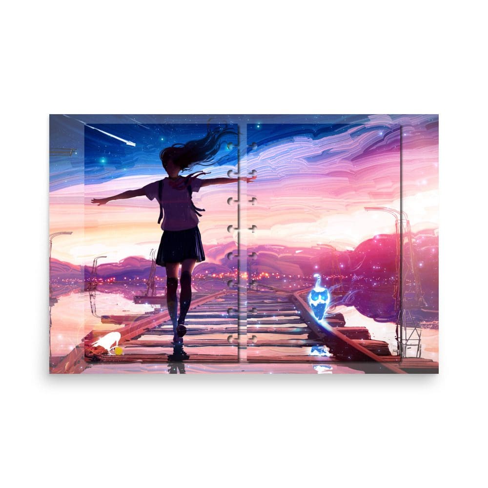 Poster: Wonder + Familiar (Weald & Whimsy Collection)