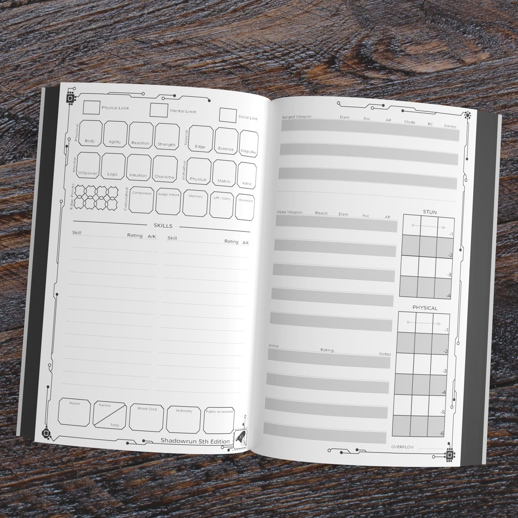 Runner's Diary for Shadowrun 5th and 6th Edition - Image 2