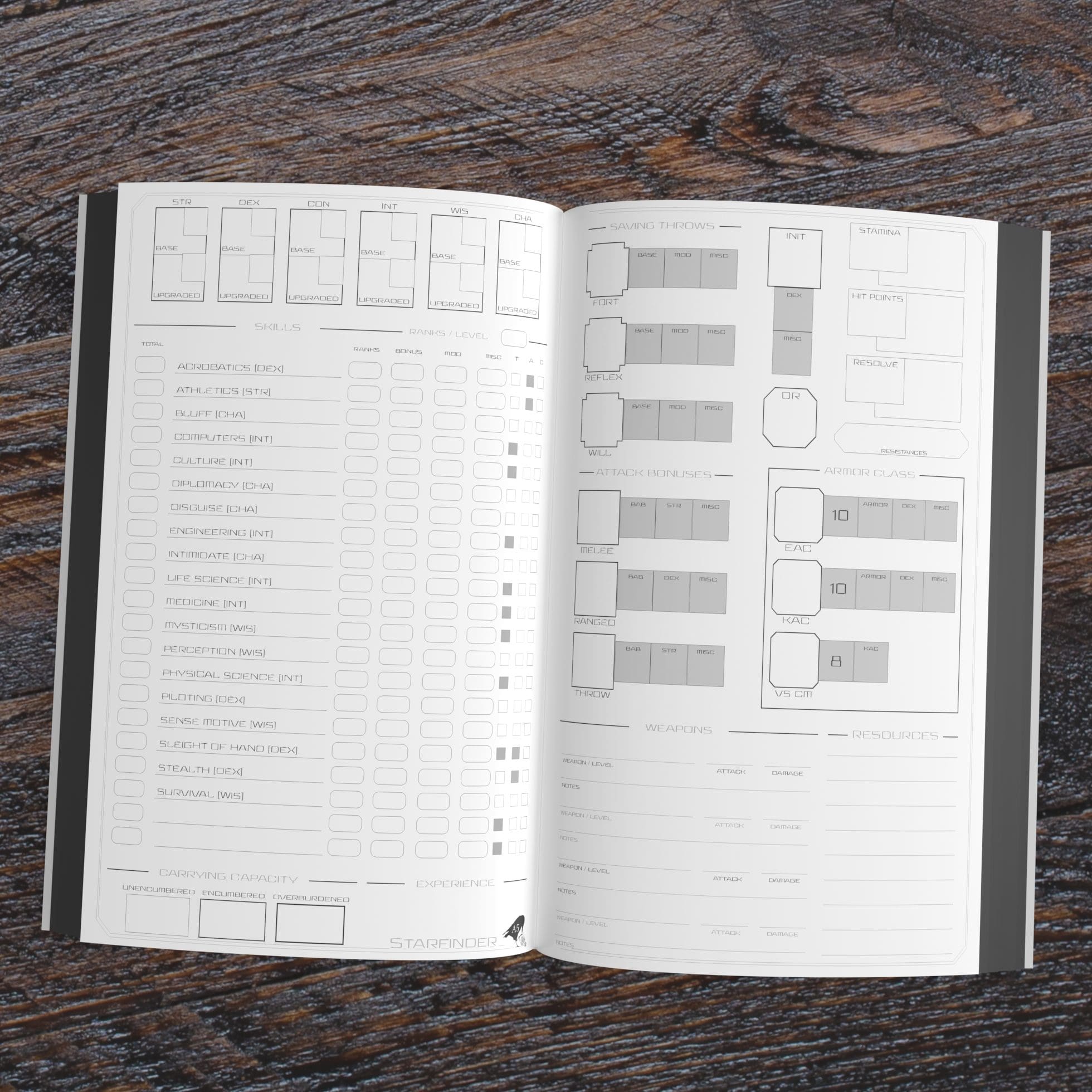 Player's Diary for Starfinder 1st Edition - Image 2