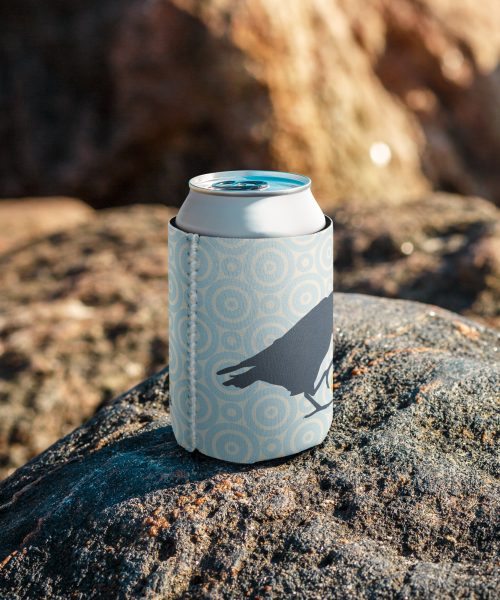 Raven Logo Can Cooler