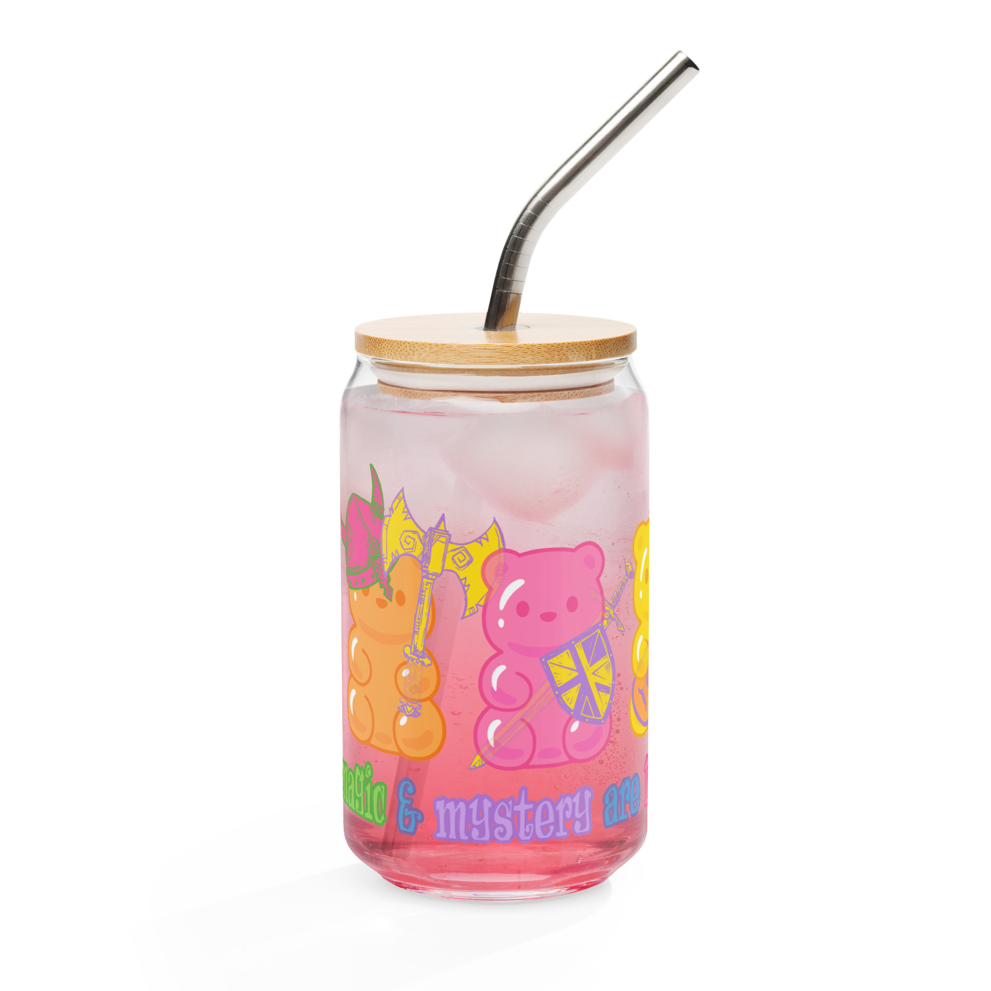 Magic and Mystery Can Glass