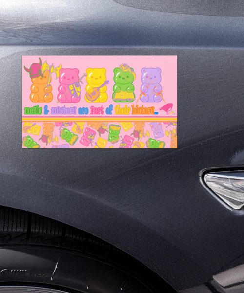 Magic and Mystery Car Magnet