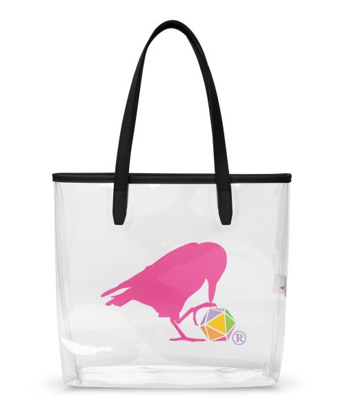 Raven Logo Clear Tote