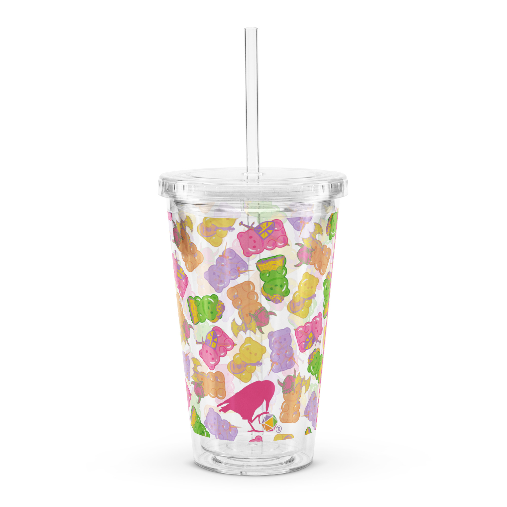 Bag o' Bears Plastic Tumbler - Image 4