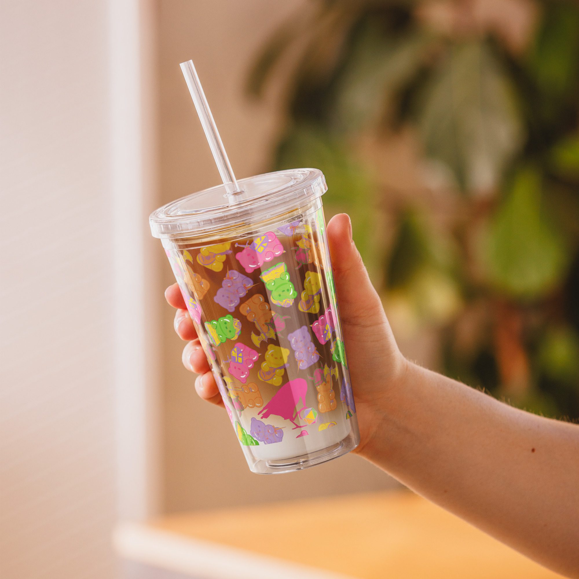 Bag o' Bears Plastic Tumbler