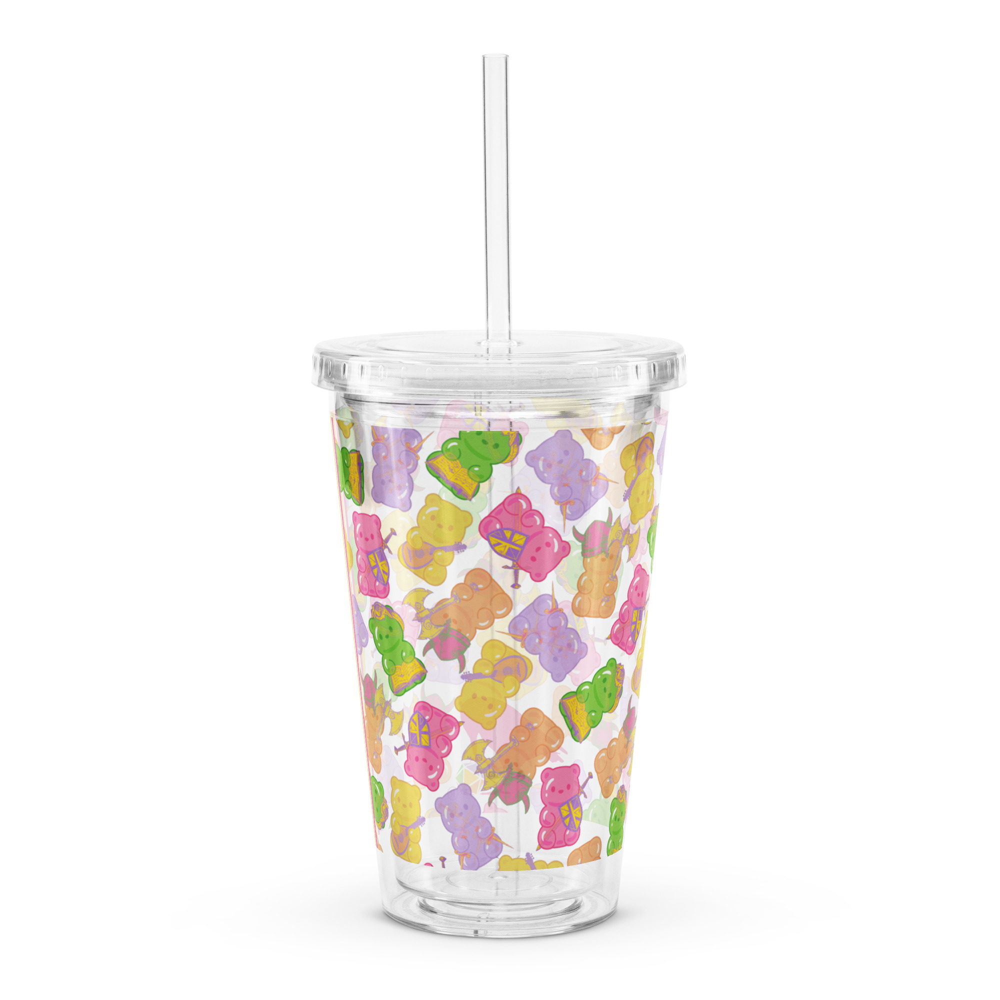 Bag o' Bears Plastic Tumbler - Image 3