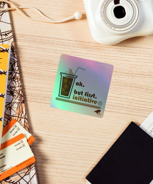 Roll Initiative Holographic Sticker