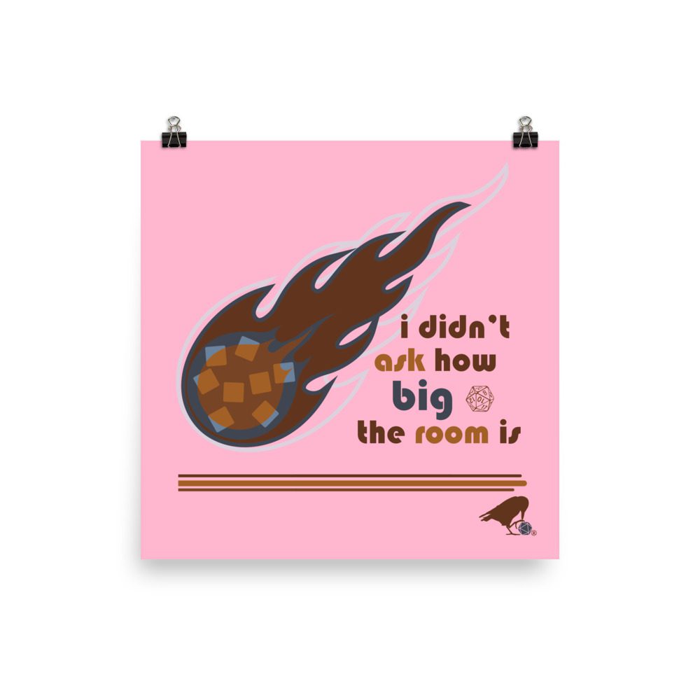 Fireball Wall Print