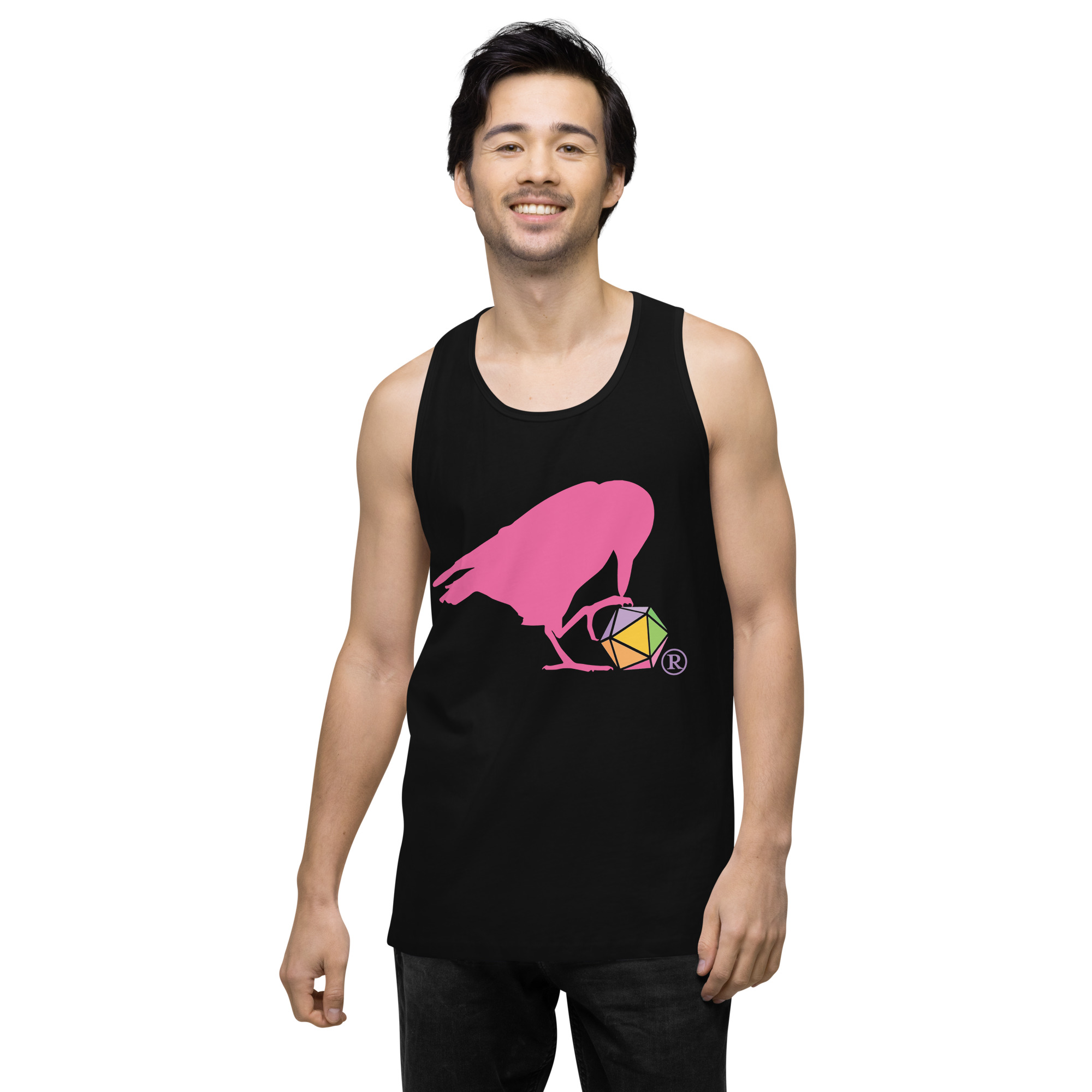 Pink Raven Logo Tank - Image 2