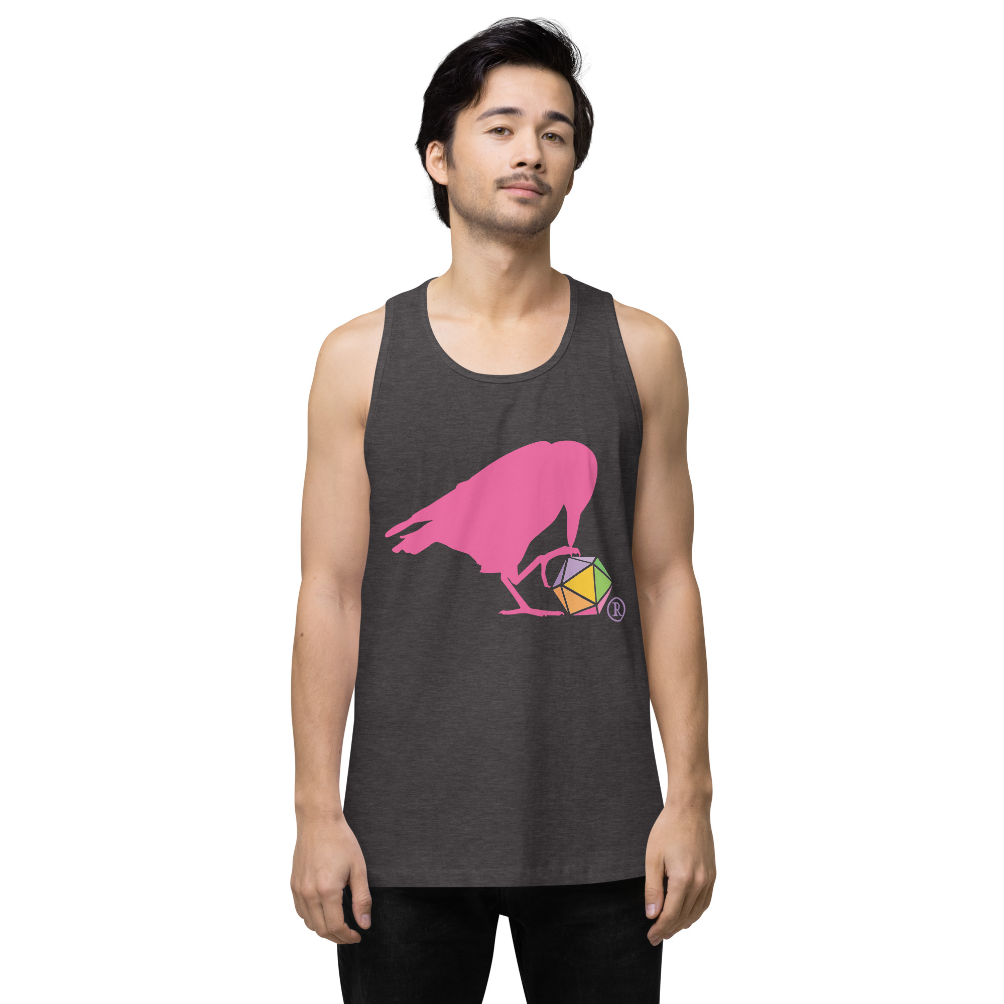 Pink Raven Logo Tank - Image 4