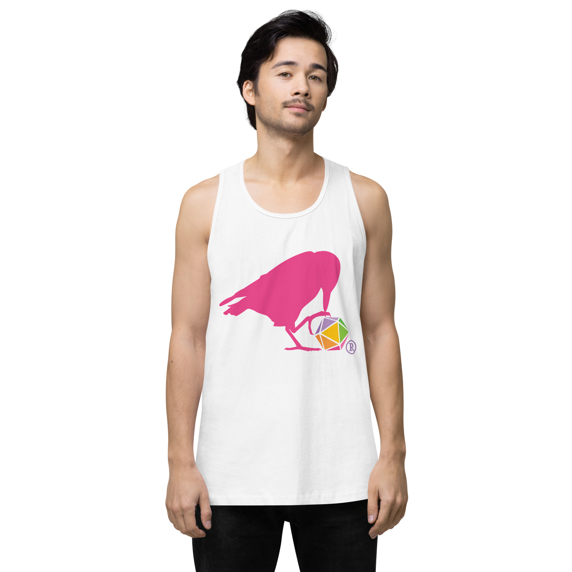Pink Raven Logo Tank - Image 10