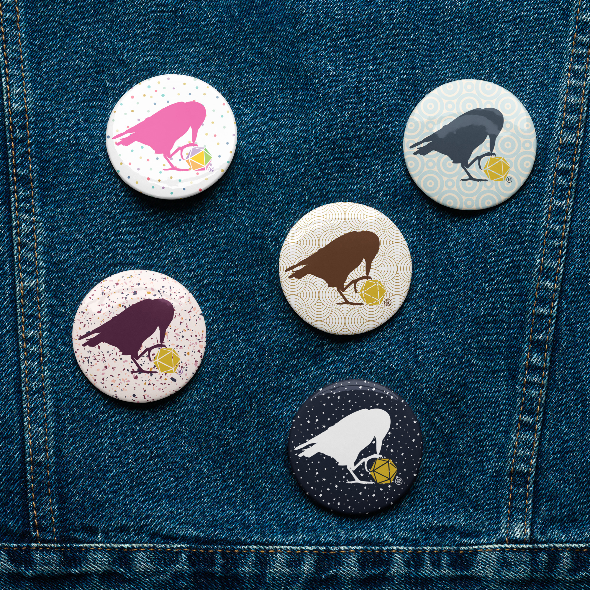 Conspiracy of Ravens Pin Set