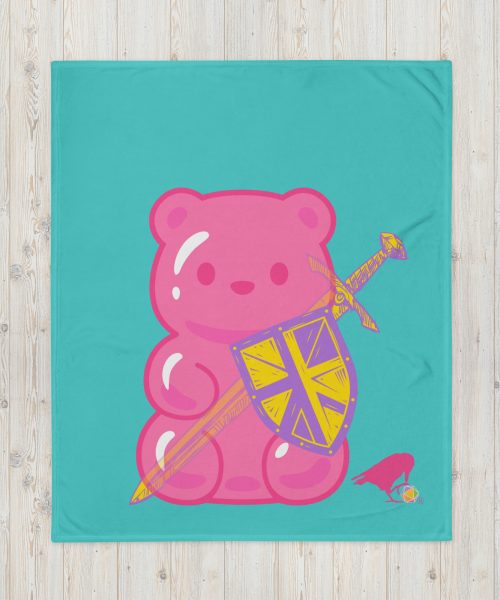 Adventure Bear Fleece Throw