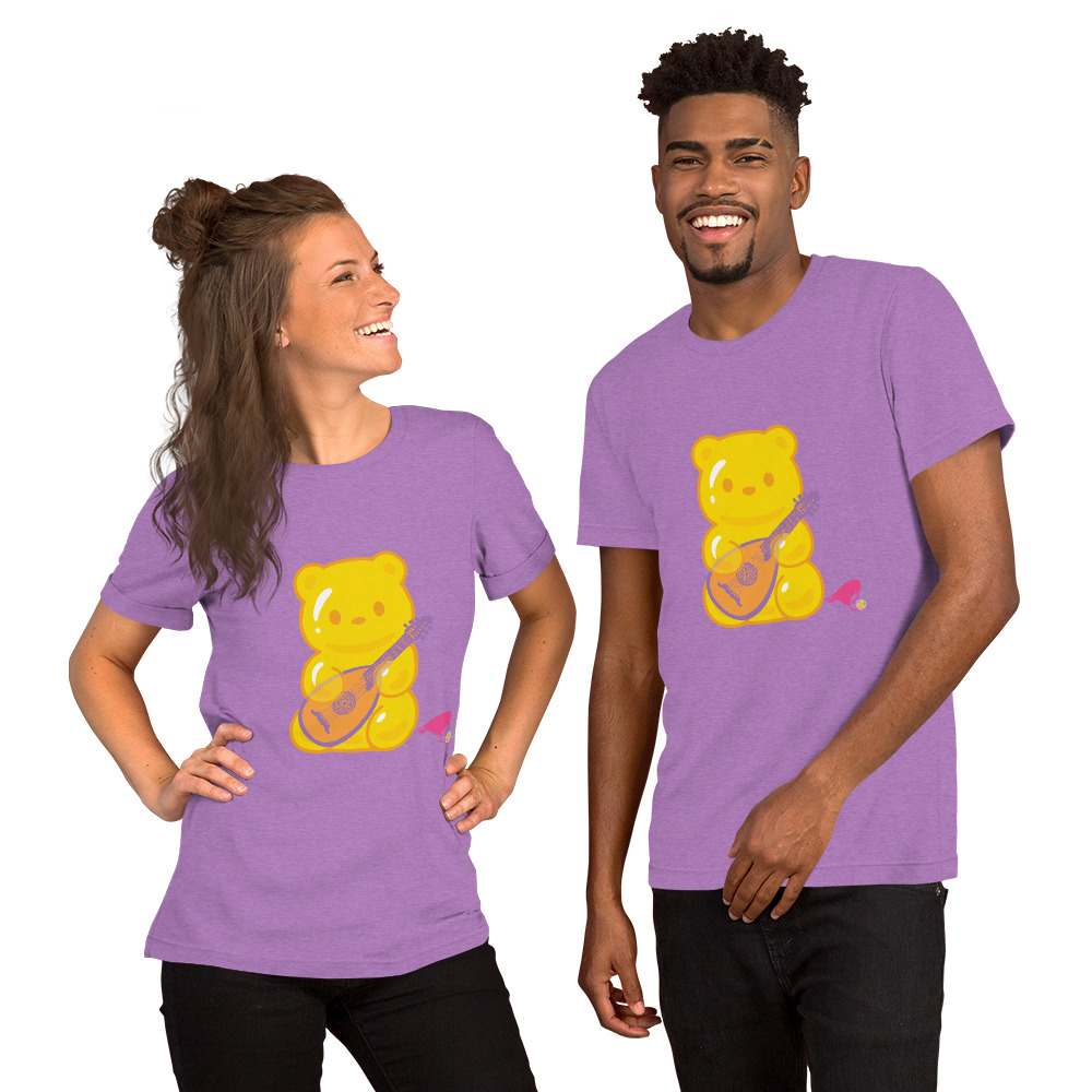 Yellow Adventure Bear Unisex Tee