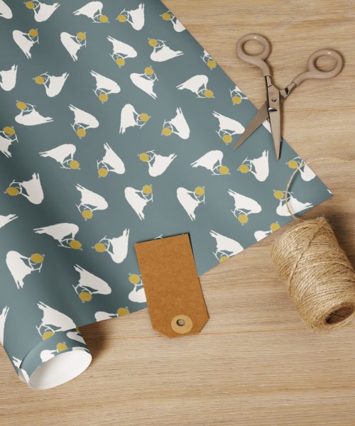 White Raven Premium Gift Wrap