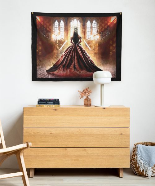 Red Queen Indoor Wall Tapestry