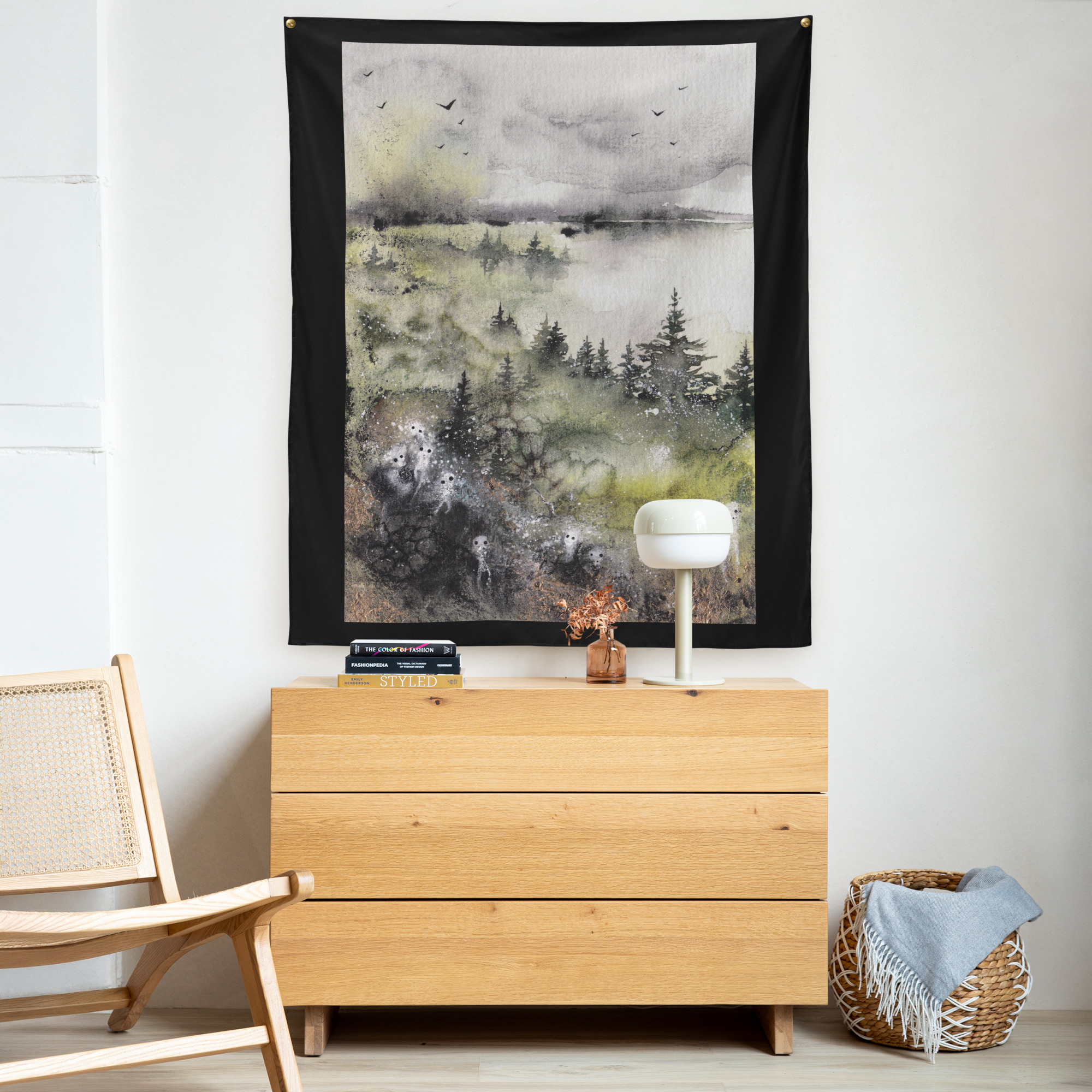 Grim Journey Indoor Wall Tapestry - Image 2