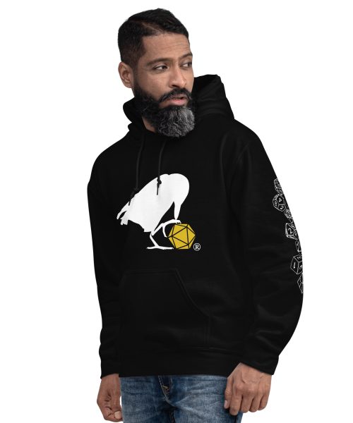 White Raven Logo Hoodie