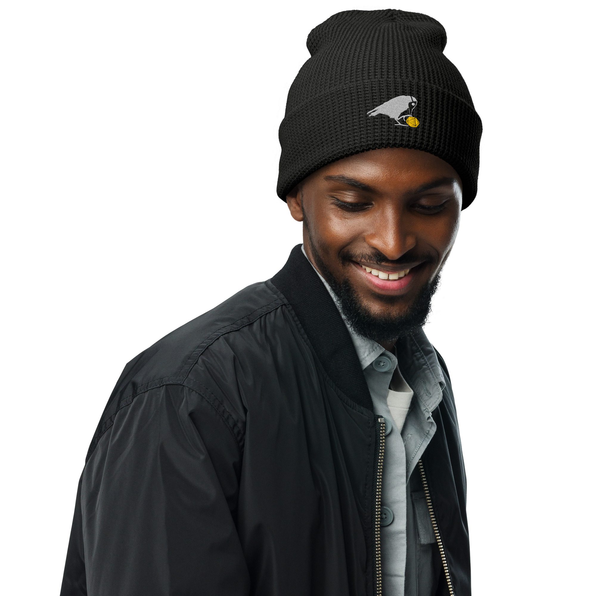 Plague Doctor Waffle Beanie