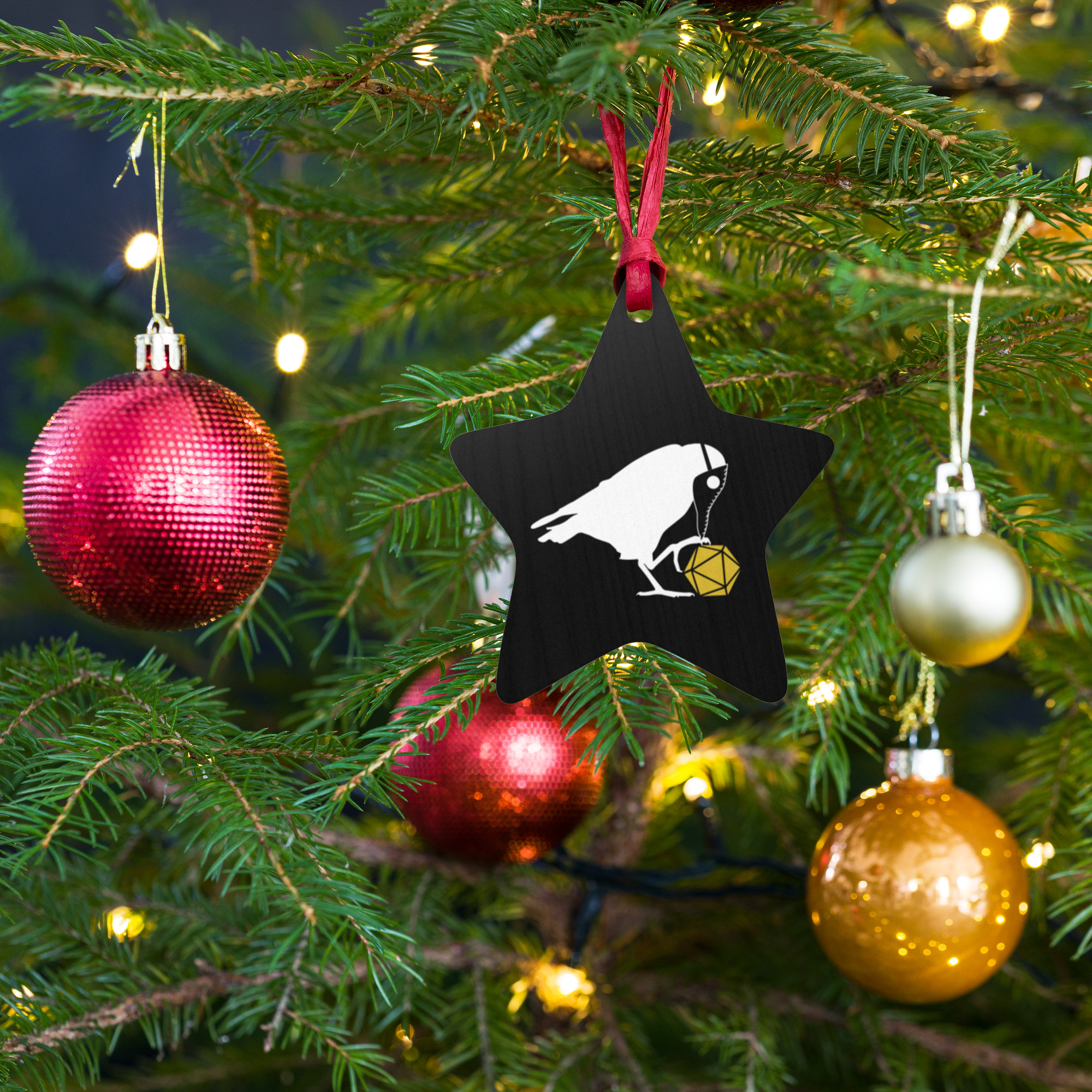 Plague Doctor Wooden Ornaments